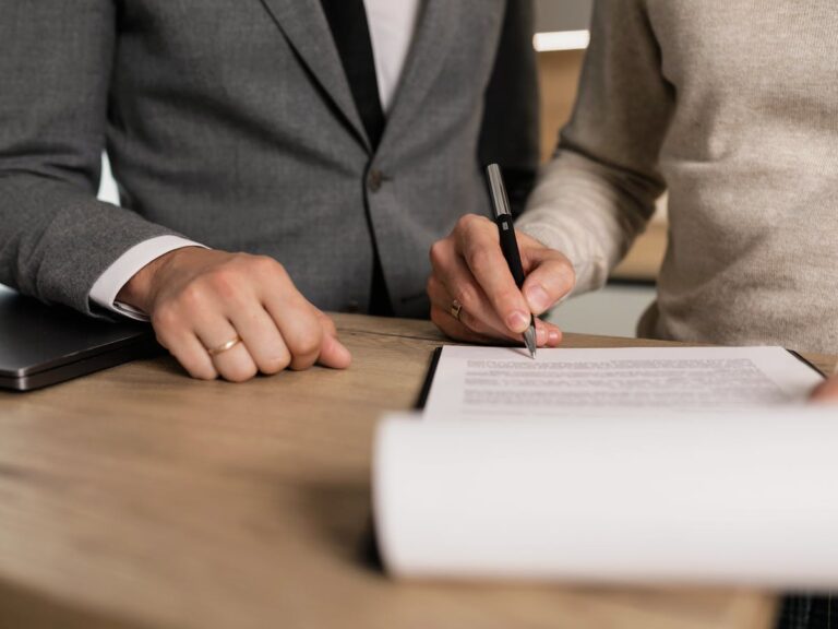 signature d'un emprunt bancaire