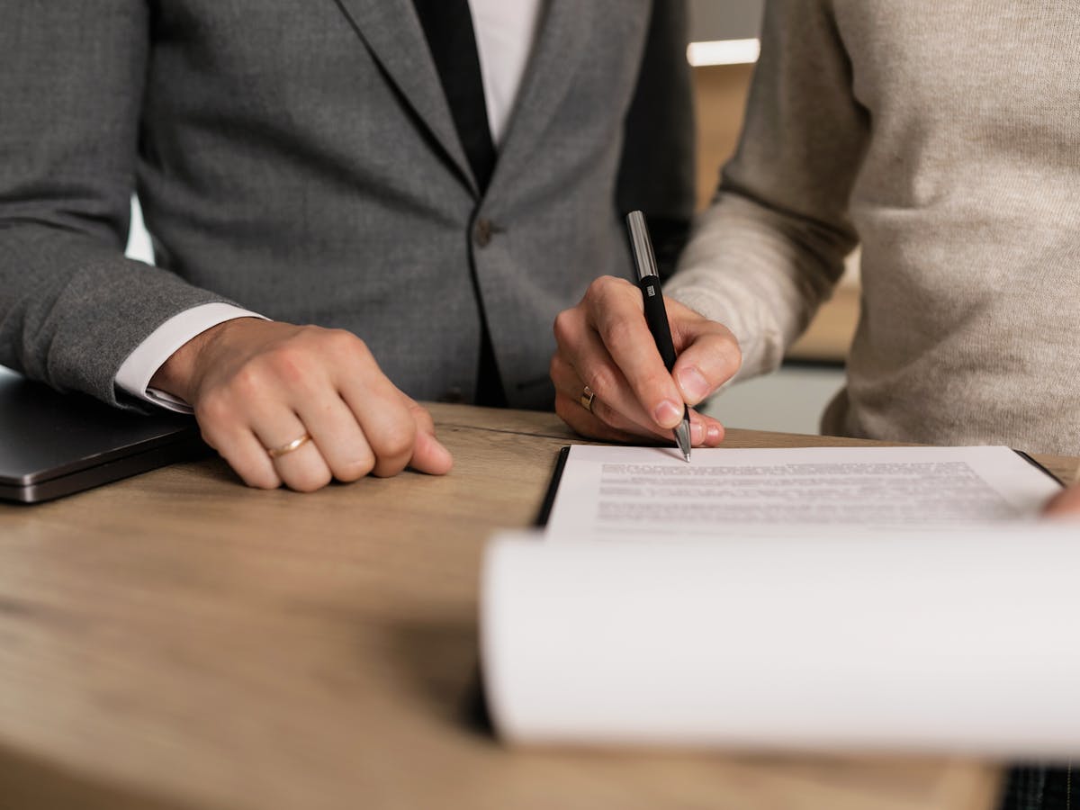 signature d'un emprunt bancaire